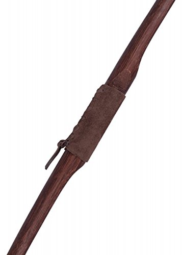 Langbogen Agincourt 58 Zoll, dunkelbraun, inkl. Sehne – 15 – 40 lbs – Mittelalter – LARP – Wikinger Bogen Größe 40 lbs - 2