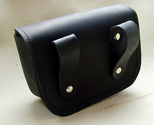 Gürteltasche kleiner Thors Hammer Leder Farbe schwarz - 4