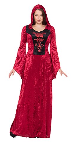Mittelalterliche Prinzessin, Zauberin, Vampir Gothic, Burgfräulein Damen Kostüm Gr. M/L - 5
