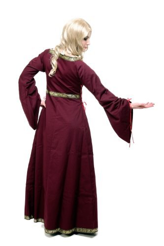 Kostüm Damen Damenkostüm Kleid Mittelalter Romanik Gotik Gothic Burgfräulein L054 Gr. 46 / L